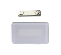 Badge portable en acrylique robuste avec une utilisation à long terme pour diverses applications d'événements, usage quotidien, décontracté, réunion d'entreprise