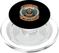 Badge rétro Amusant Worlds Best Underwater Welder Ever PopSockets PopGrip pour MagSafe
