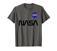Badge rétro avec Logo « ver » de la NASA T-Shirt