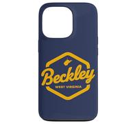 Badge rétro Beckley West Virginia WVA Smokeless Coal Capital Coque pour iPhone 13 Pro