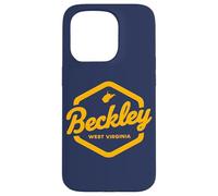 Badge rétro Beckley West Virginia WVA Smokeless Coal Capital Coque pour iPhone 15 Pro