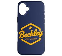 Badge rétro Beckley West Virginia WVA Smokeless Coal Capital Coque pour iPhone 16 Plus