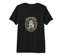 Badge rétro de Saint-Jacques de Compostelle Galice Espagne T-Shirt Haut de Gamme