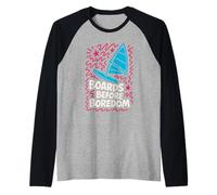 Badge rétro Eat Sleep Windsurf Repeat Addict Tribe Manche Raglan