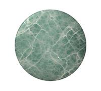 Badge rond bleu gris marbré - Design en fer blanc durable avec impression sur un seul côté, parfait pour les cadeaux personnalisés et la décoration de vêtements, taille unique