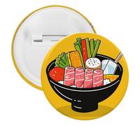 Badge rond en fer blanc avec grand bouton pour enseignants, infirmières, médecins, personnel, cadeau de fête, 5PCS, Plastique, Plastiques