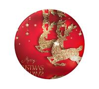 Badge rond en fer blanc imprimé sur un seul côté de 6 cm, parfait pour une décoration personnelle et un cadeau, taille unique, Métal