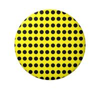 Badge rond imprimé drapeau du comté de Cornouailles pour décoration de coupe du monde, cadeaux de fête et accessoires de mode, One Size, Fer