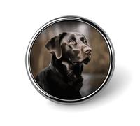 Badge rond Labrador Retriever - Jolie broche pour chapeaux, vestes - Décoration personnalisée - Accessoires de bijoux pour fête de mariage