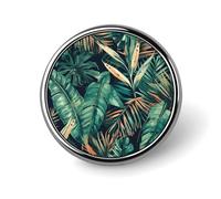 Badge rond pour homme et femme, motif léopard et tigre zèbre élégant pour châle, manteau, chemises, t-shirts, sacs décoratifs, Circular, Aluminium