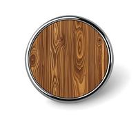 Badge rond texturé en bois personnalisé pour vêtements, sacs, chapeau, broche imprimée humoristique, décoration de fête, accessoires pour homme et femme