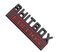 Badge Shitbox Edition - Emblème Automobile 3D, Autocollant Arrière De Voiture Ludique, Autocollant Adhésif Fantaisie, Badge en Métal Créatif | Visuel De Style Personnel De Décoration Extérieure