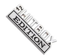 Badge Shitbox Edition - Emblème Shitbox | Emblème édition limitée | Emblème édition Shitbox | Badge Decal | Emblème édition | Badge d'édition | Badge d'édition | Emblème de voiture côté arrière capot