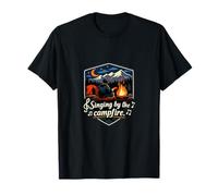 Badge « Singing by The Campfire Mountain » T-Shirt