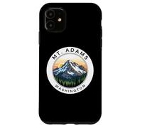 Badge Souvenir de randonnée Mount Adams Washington Mountain Coque pour iPhone 11