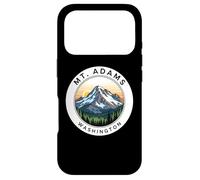 Badge Souvenir de randonnée Mount Adams Washington Mountain Coque pour iPhone 17 Pro