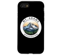 Badge Souvenir de randonnée Mount Adams Washington Mountain Coque pour iPhone SE (2020) / 7/8