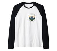 Badge Souvenir de randonnée Mount Adams Washington Mountain Manche Raglan