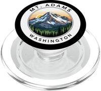 Badge Souvenir de randonnée Mount Adams Washington Mountain PopSockets PopGrip pour MagSafe