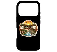Badge Souvenir de Vacances de l'État du Missouri Coque pour iPhone 17 Pro