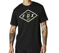 Badge Ss Tech Tee Noir