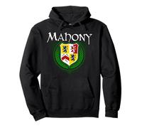 Badge Tartan du Clan Irlandais avec nom de Famille Mahony Irlande Sweat à Capuche