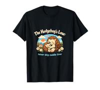 Badge The Hedgehogs Law Never Skip Cuddle Time T-Shirt