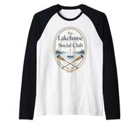 Badge The Lakehouse Social Club Lakecore Cabincore Manche Raglan