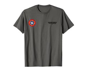 Badge Top Gun US Navy Fighter Weapons School T-Shirt