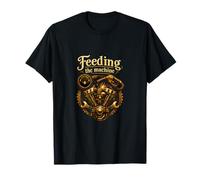Badge Vintage « Feeding The Machine » T-Shirt