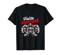 Badge Vintage Feel The Lead of The Pack Biker T-Shirt