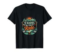 Badge Vintage « I Know The Way to Ride » T-Shirt