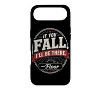 Badge Vintage « If You Fall I'll Be There Floor » Coque pour iPhone Air