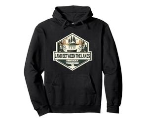 Badge Vintage Land Between The Lakes Sweat à Capuche