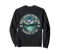 Badge Vintage North Cascades National Park Washington Sweatshirt