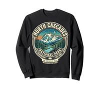 Badge Vintage North Cascades National Park Washington Sweatshirt