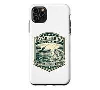 Badge Vintage pour Kayak Fishing Guild Petit Bateau Big Fish Coque pour iPhone 11 Pro Max