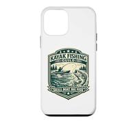 Badge Vintage pour Kayak Fishing Guild Petit Bateau Big Fish Coque pour iPhone 12 Mini