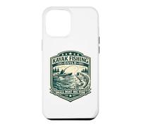 Badge Vintage pour Kayak Fishing Guild Petit Bateau Big Fish Coque pour iPhone 12 Pro Max