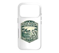 Badge Vintage pour Kayak Fishing Guild Petit Bateau Big Fish Coque pour iPhone 17 Pro