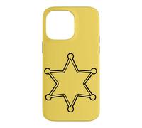 Badge Western Classique Deputy/Sheriff Star Coque pour iPhone 14 Pro Max