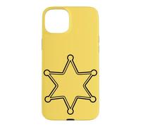 Badge Western Classique Deputy/Sheriff Star Coque pour iPhone 15 Plus