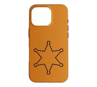 Badge Western Classique Deputy/Sheriff Star Coque pour iPhone 16 Pro