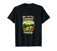 Badge « You Cant Buy Sunshine But You Can Go Camping » T-Shirt