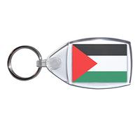 BadgeBeast.co.uk Palestine Flag - Petit porte-clés en plastique