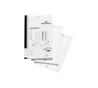 BadgeMaker - DURABLE - 34 x 74 mm - 280 cartes - Blanc - Micro perforées