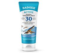 Badger Active Mineral Sunscreen SPF 30 | Large spectre et résistant à l'eau | Hydrate et protège la peau (87 ml)