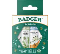 Badger Balm Classic Lipstick Set Green - 1 kit