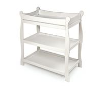 Badger Panier Blanc traîneau Style Table à langer