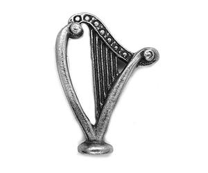 Badges celtique Harpe Étain